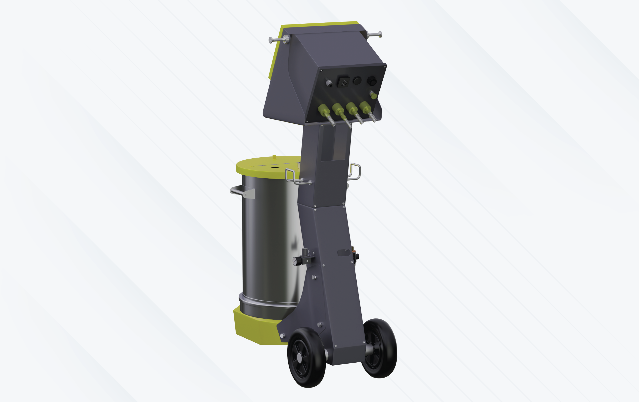 RIMCO NSⅡ Powder Coating System with Hopper (H Model)
