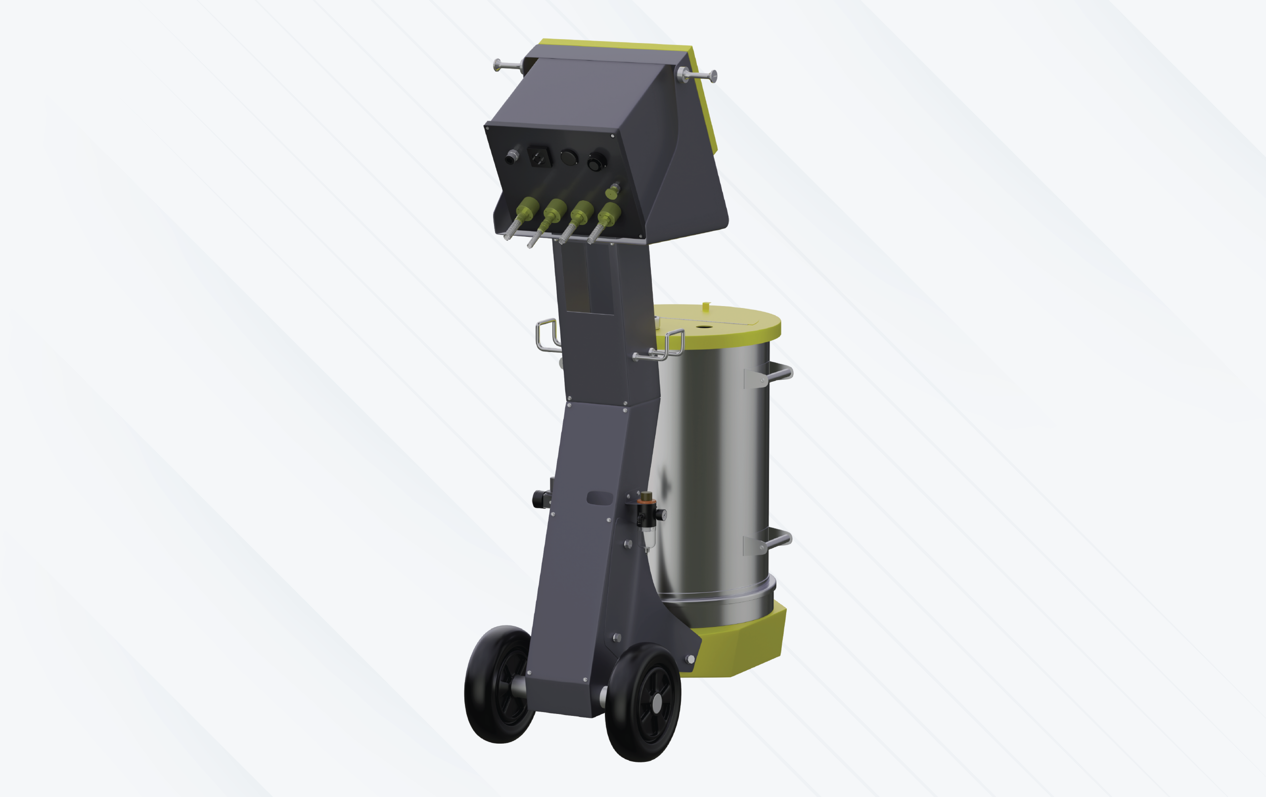 RIMCO NSⅡ Powder Coating System with Hopper (H Model)