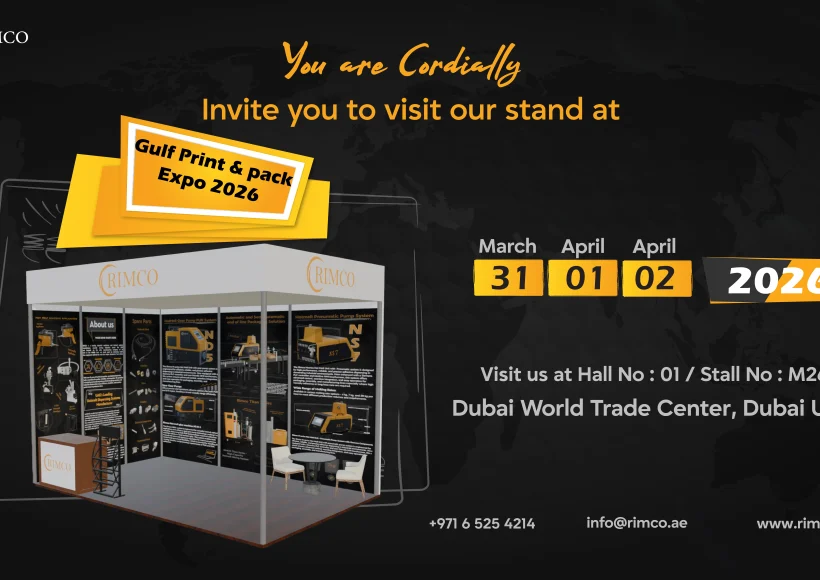 RIMCO at Gulf Print & Pack 2026 – Join Us in Dubai!