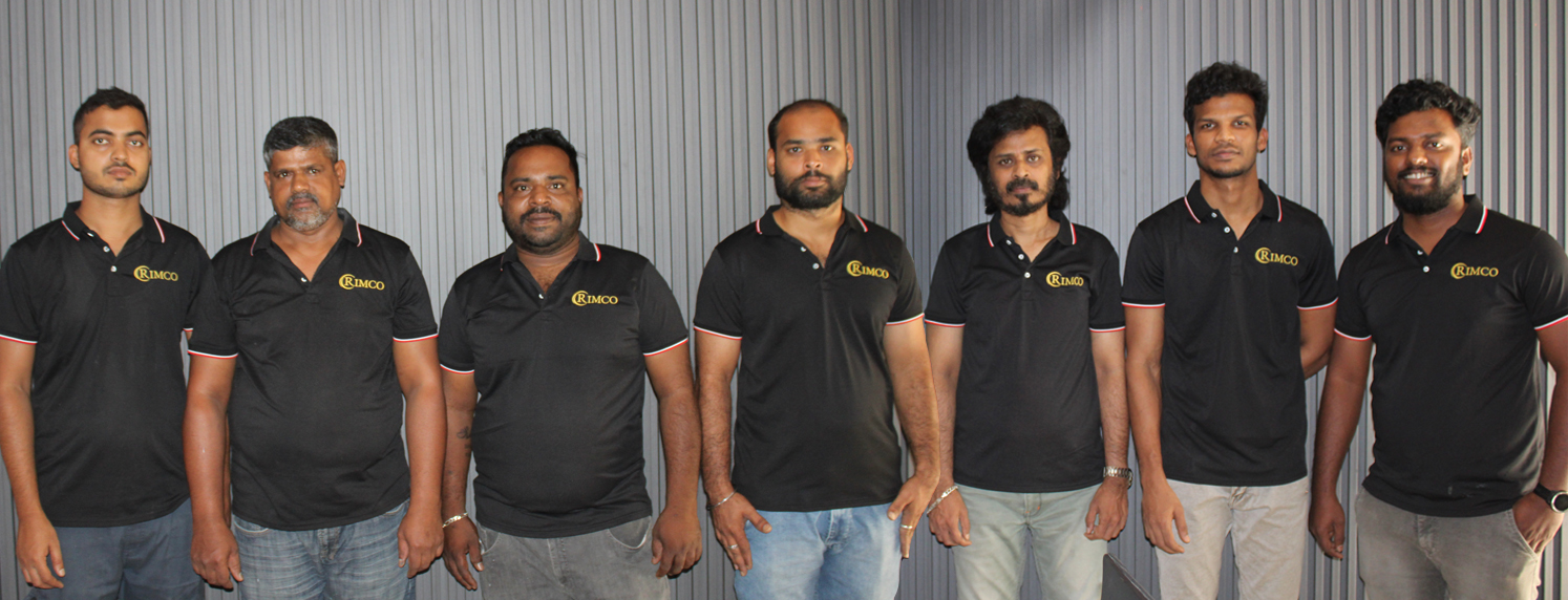 The RIMCO team — dedicated professionals in uniform